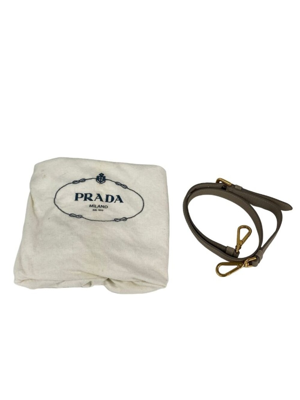Prada Tote Beige Leather Tag - Picture 8 of 15